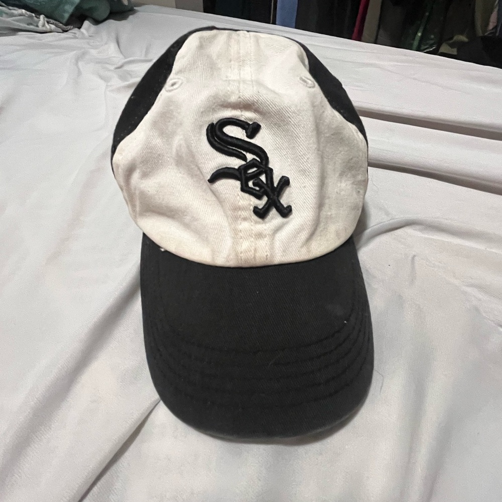 MLB Black and White Kids Hat